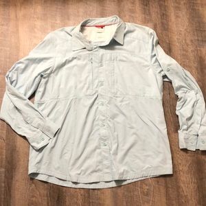 The North Face Light Blue Button Down